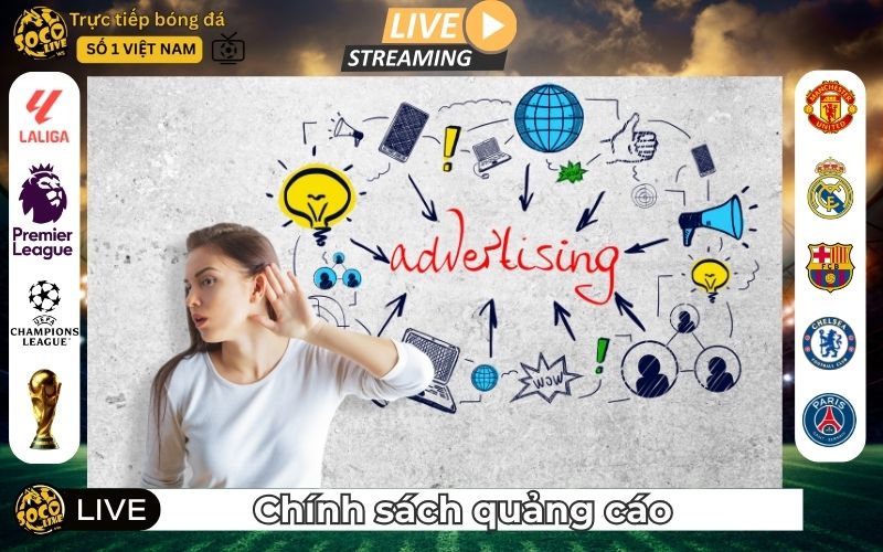 Chính sách quảng cáo tại SocoLive.ws