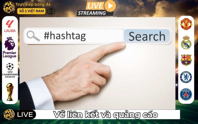 Miễn trừ trách nhiệm về liên kết và quảng cáo