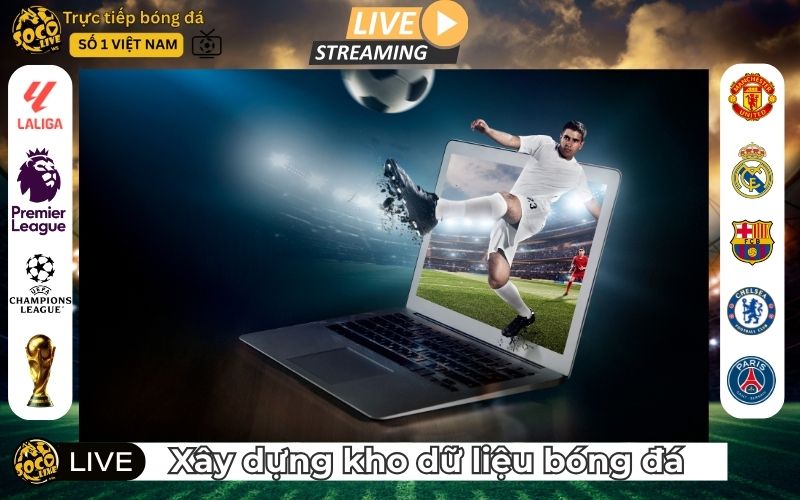 Xây dựng kho dữ liệu bóng đá toàn diện nhất tại Việt Nam