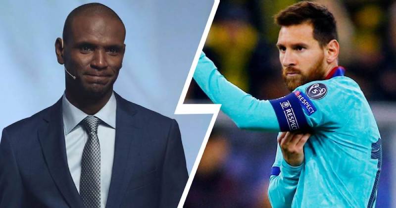 eric abidal và messi